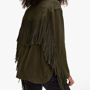 Olive Fringe Women's Jacket - Cowboy Carter